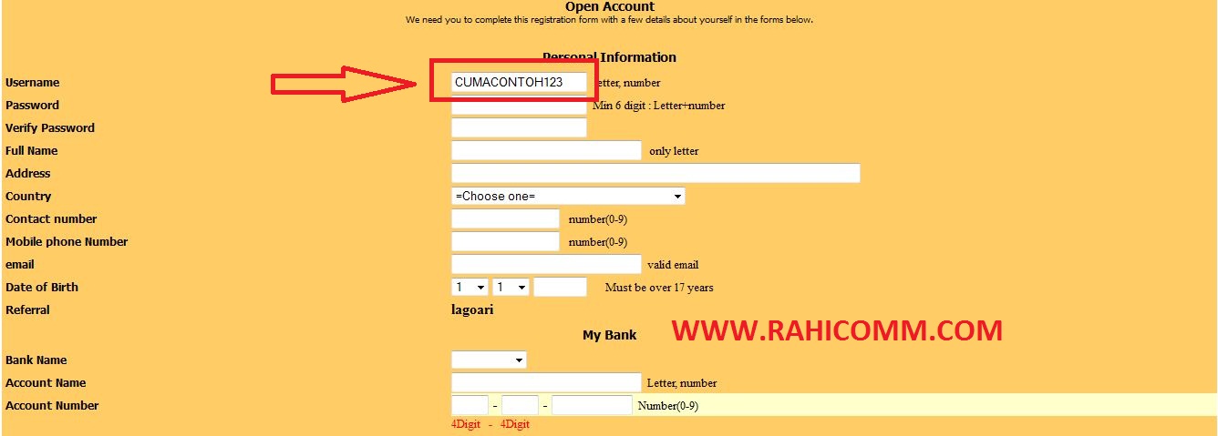 Panduan Cara Daftar Daftar togel online