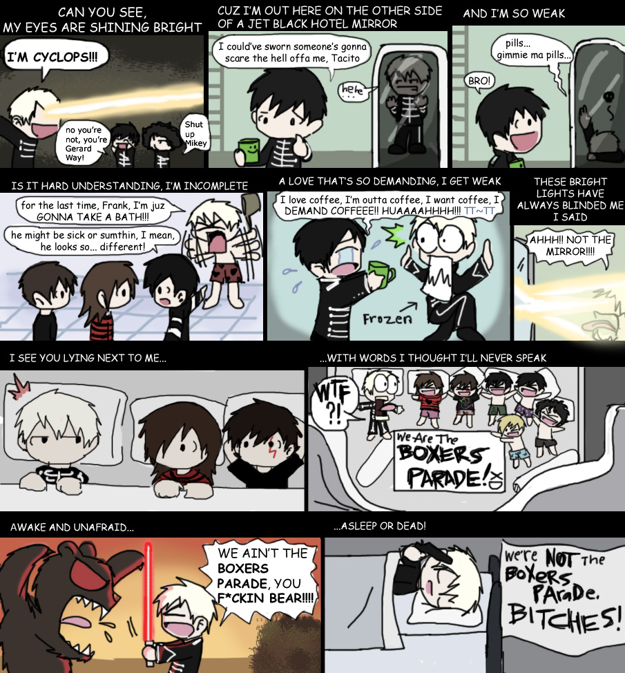 My Chemical Romance!: My Chemical Romance Anime - Famous Last Word