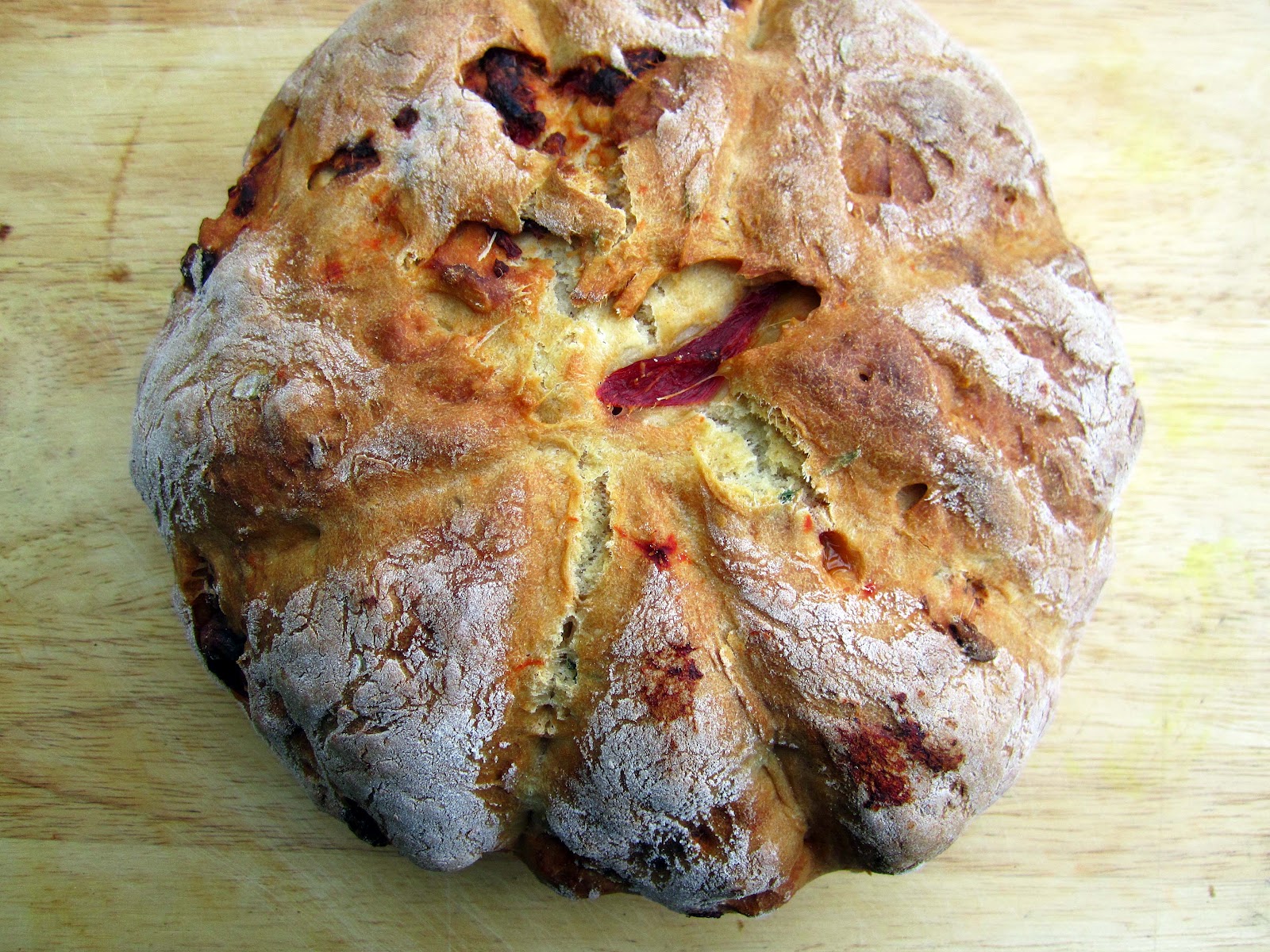 Red Pepper, Thyme and Anchovy Damper Bread The Grazer