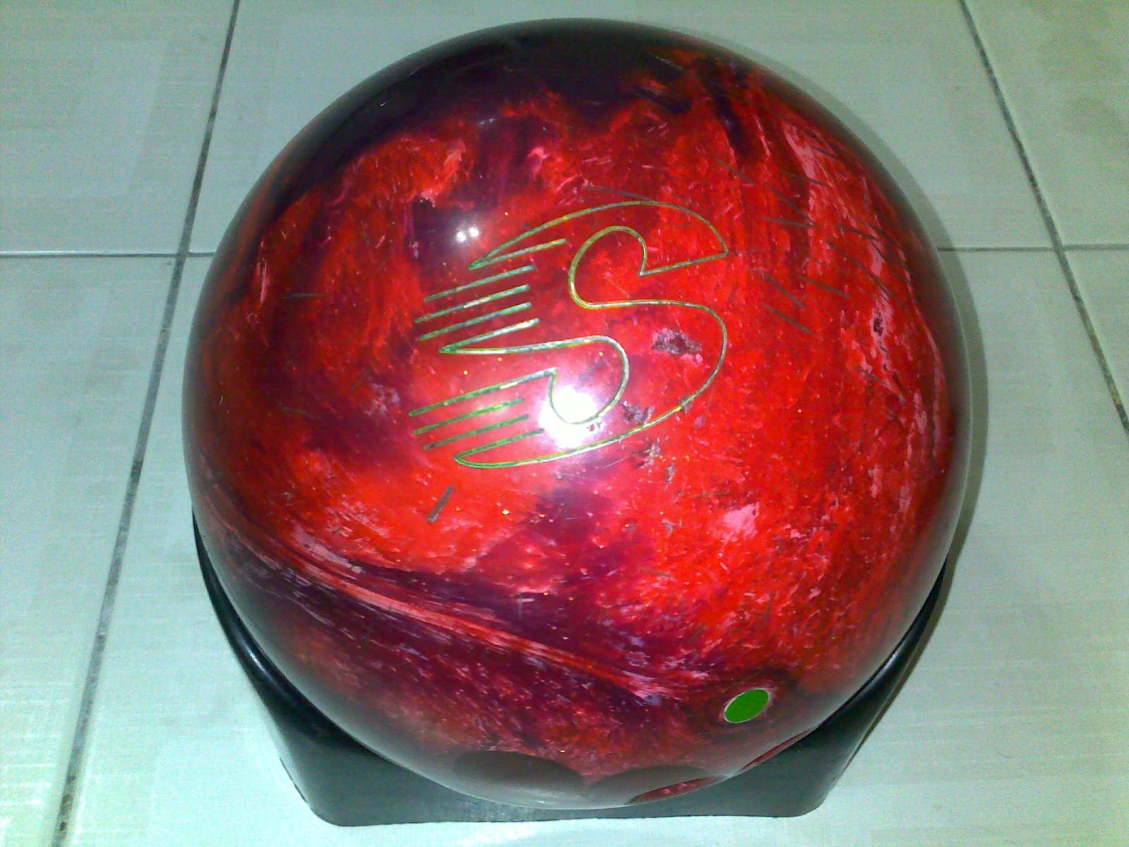 KEDAI BOWLING ONLINE REACTIVE BOWLING BALL STORM ELNINO 11 LBS++