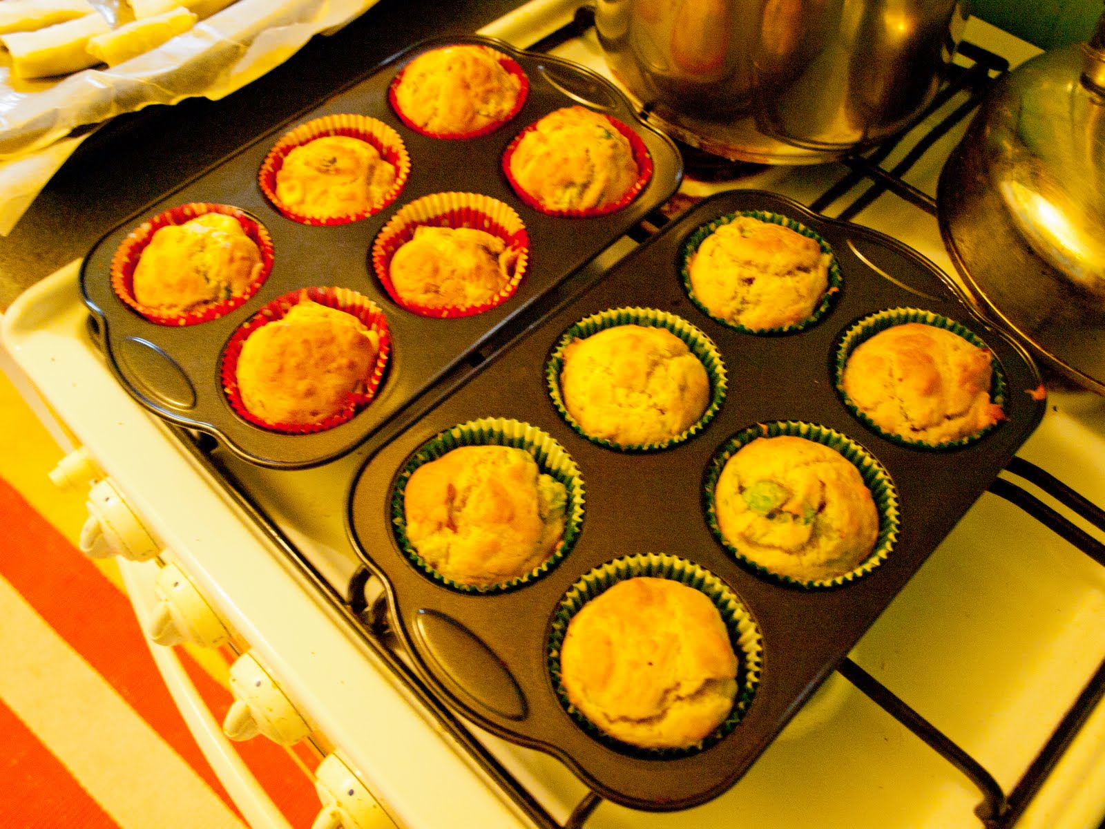 Good gobble! Brussel Sprout and Caerphilly Muffins