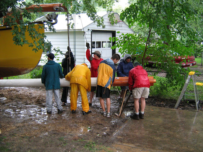 Wet and muddy help.