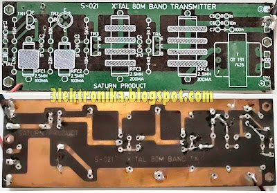 hobby radio elektronika koleksi pcb jadul pemancar 80m hobby radio elektronika koleksi pcb jadul pemancar 80m