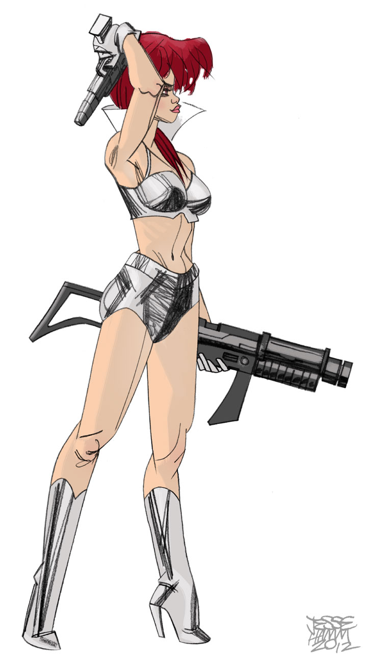 Cartoon Redheads