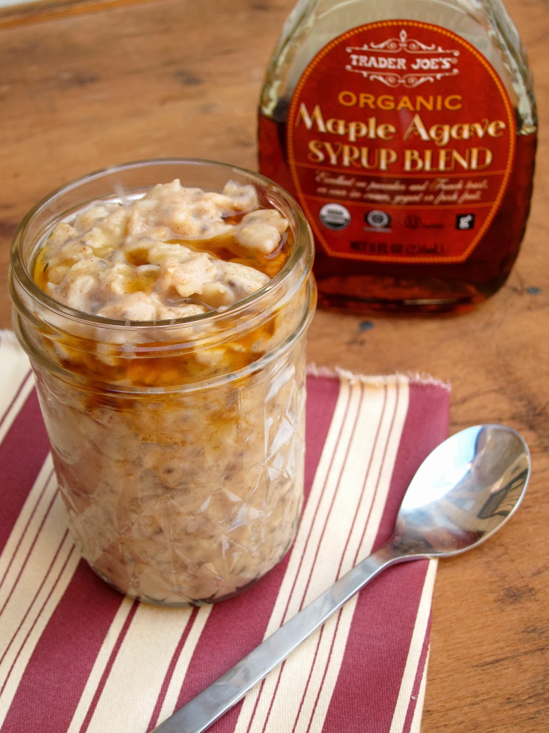 The Oatmeal Artist French Toast Overnight Oatmeal