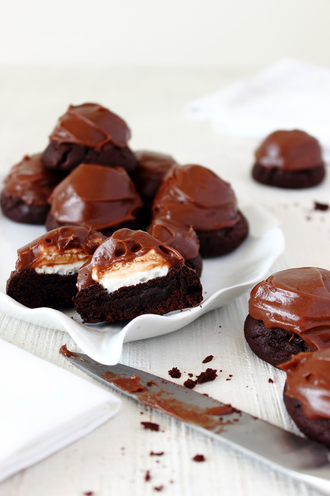 Chocolademarshmallow koekjes