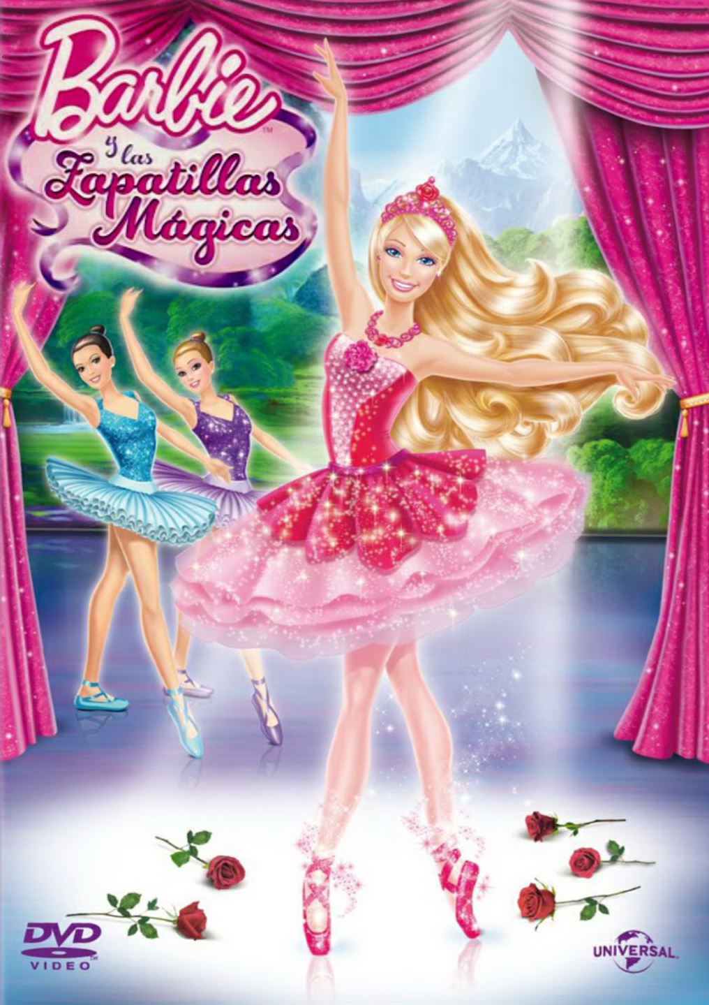 PELICULAS INFANTILES EN CASTELLANO: BARBIE Y LAS ZAPATILLAS MAGICASpelicula barbie