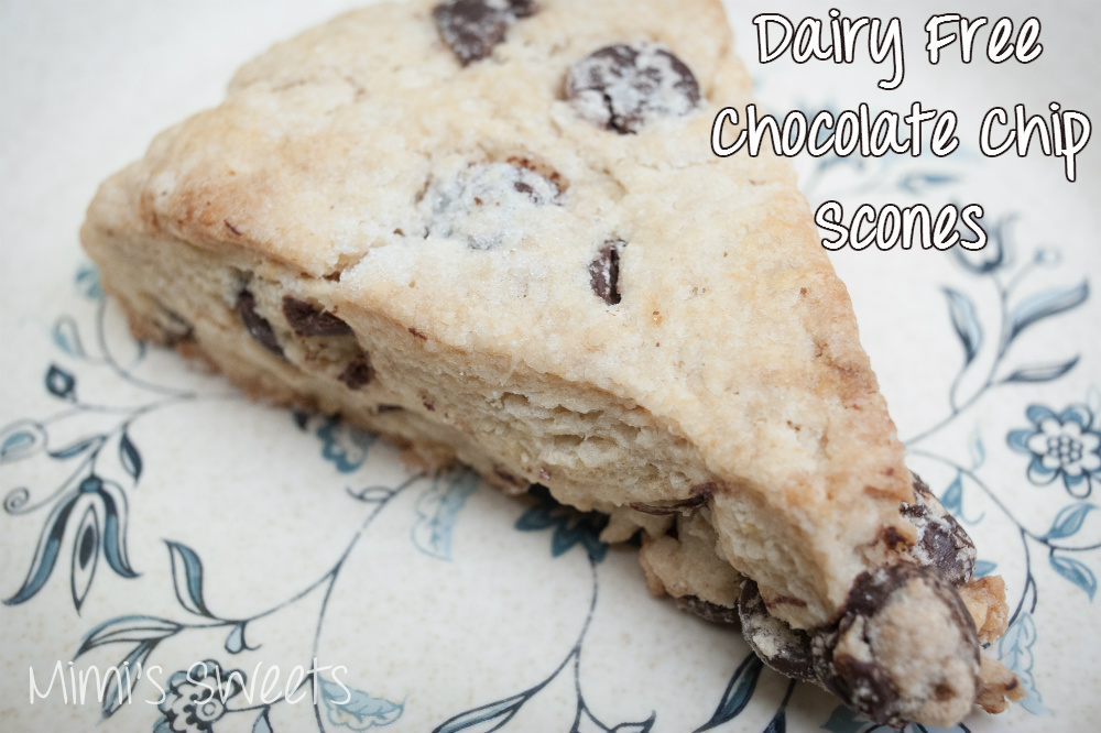 Dairy Free Chocolate Chip Scones Mimi's Sweets