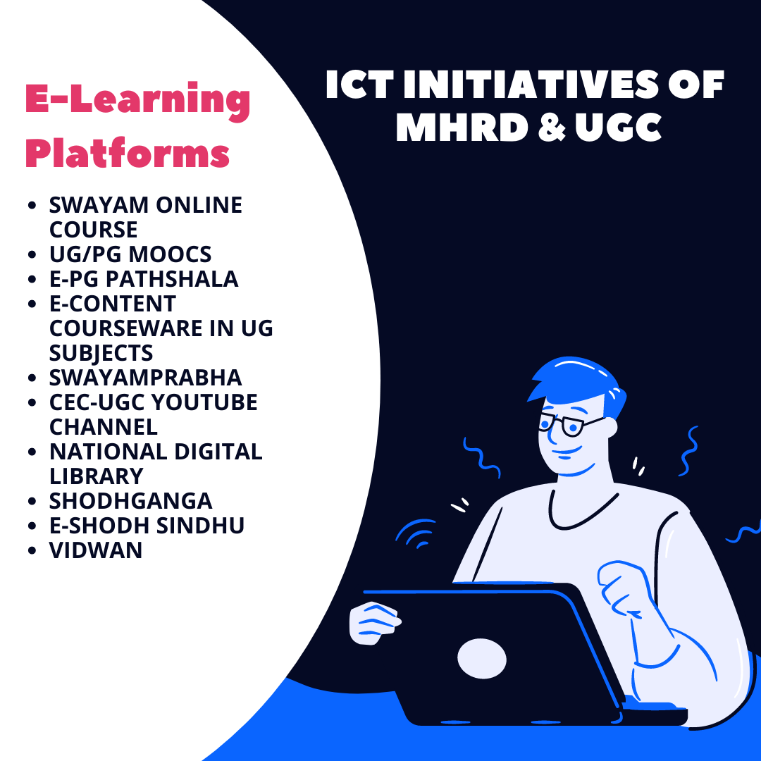 ICT Initiatives of MHRD & UGC