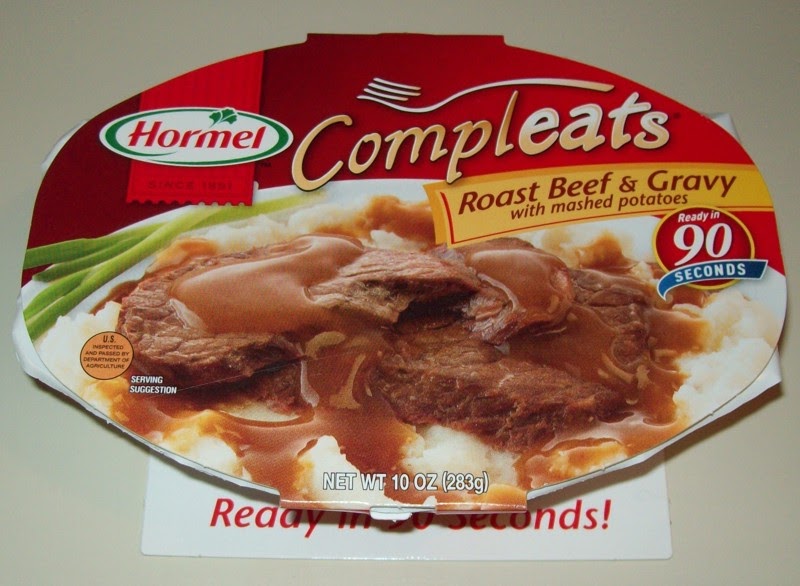 Ramen Butterfly Hormel Compleats Roast Beef & Gravy