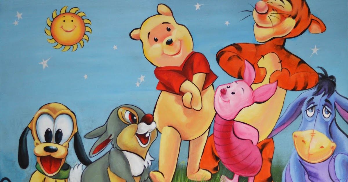 My new baby room paintings