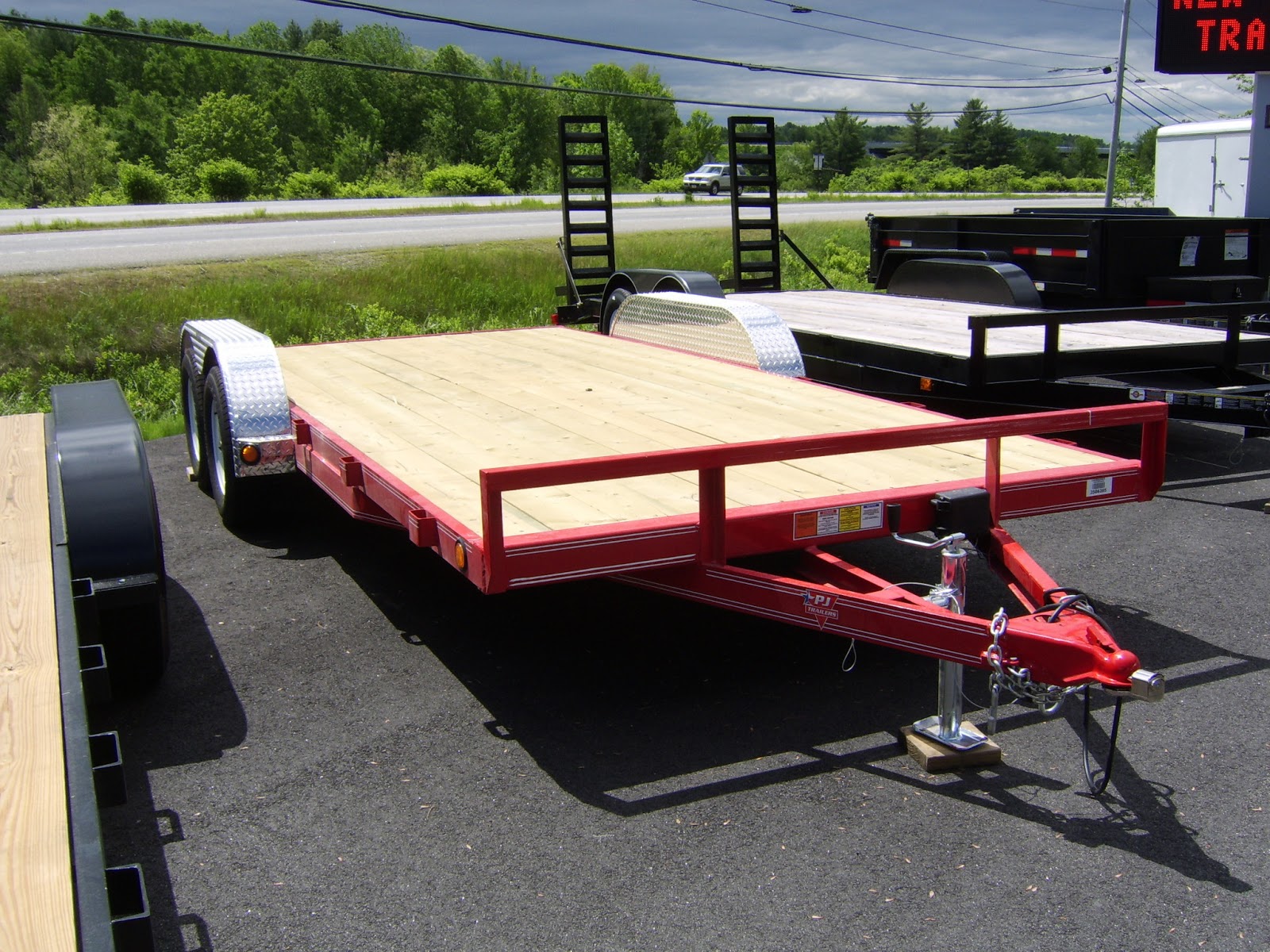 Michaud's Auburn PJ Trailer Car Hauler