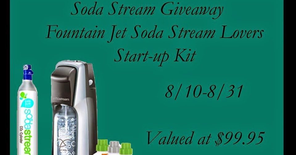 Top Notch Material SodaStream Fountain Jet Soda Lovers StartUp Kit!