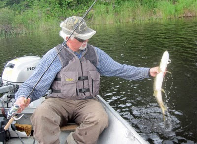 Dan Baughman with medium pike