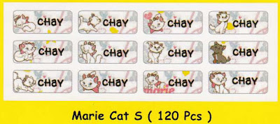 Label Nama Marie Cat S
