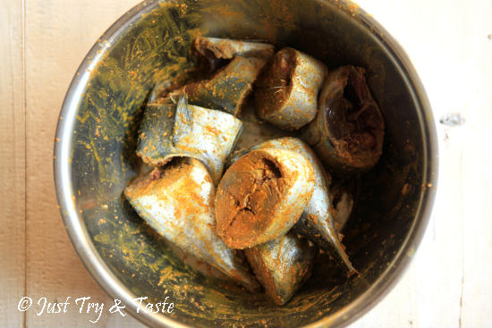 resep ikan tongkol masak woku belanga JTT