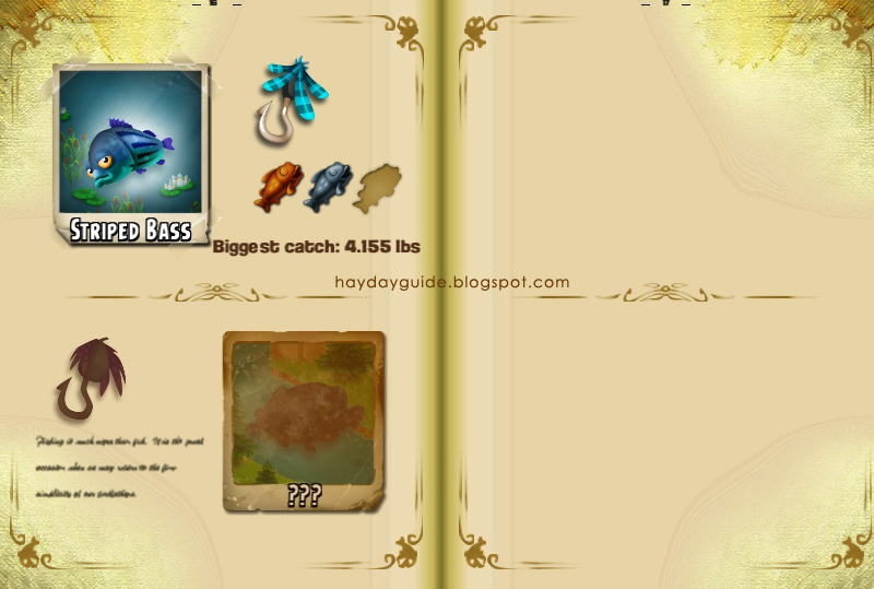 Hay Day Guide Fish Encyclopedia