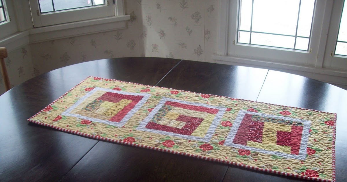 My Quilt Diet... Heat Resistant Table Runner