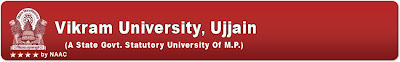 Vikram University 2013 Timetable BA, BSc, BEd, BE, MBBS