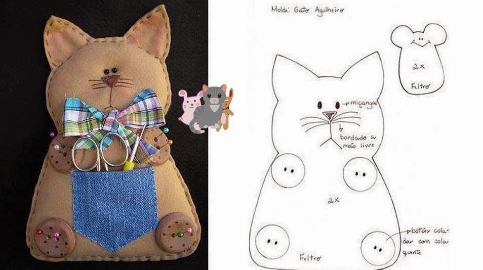 muñecos con retazos de tela