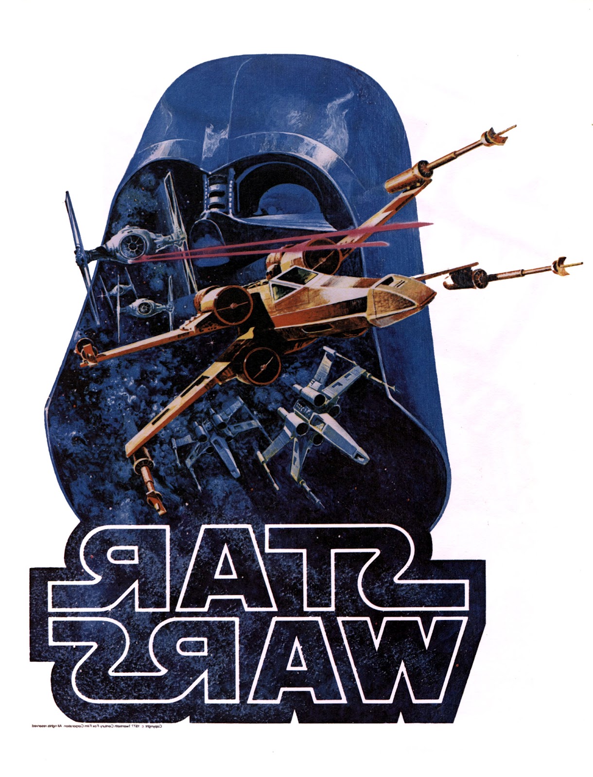 The Dork Review Rob's Room 1977 Star Wars IronOn Transfer Book