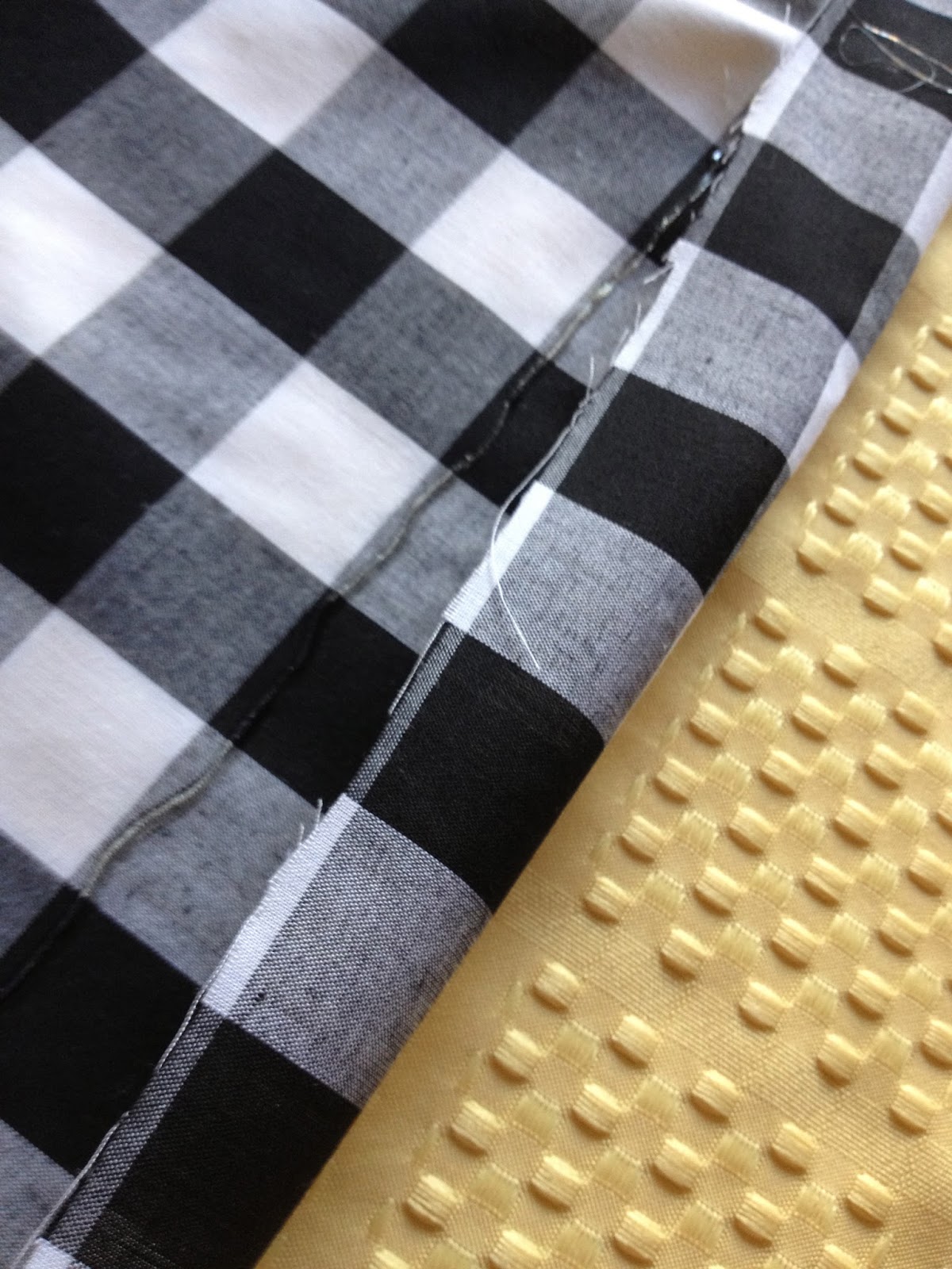 Glue Gun Curtains for Library Closet Library Learners