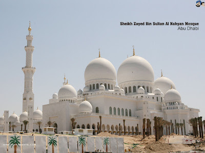 Abu Dhabi Sheik Zayed Mosque Wallpapers