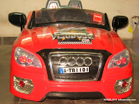 Mobil Mainan Aki Junior TR1101 Audi 2 Kursi