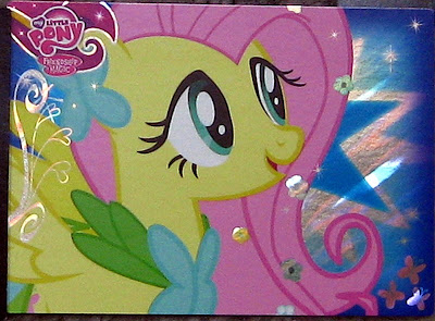 Ooh, shiny! Fluttershy S2 foil card