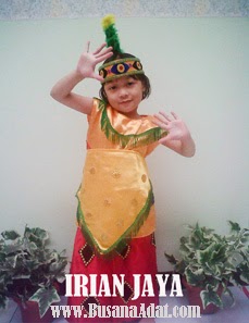baju adat irian jaya anak baju adat irian jaya