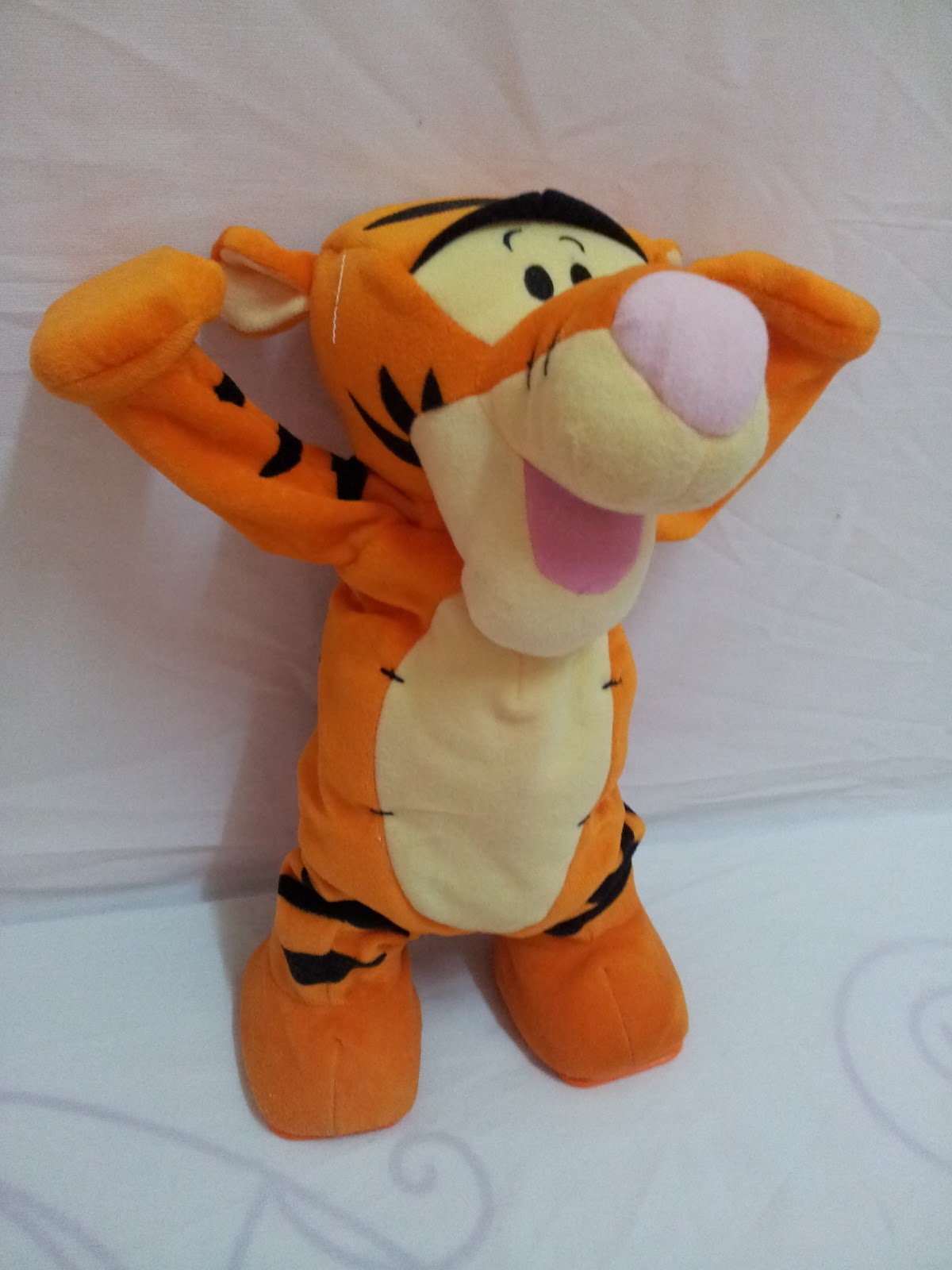 Branded Used Soft Toy Tumble Time Tigger Fisher Price