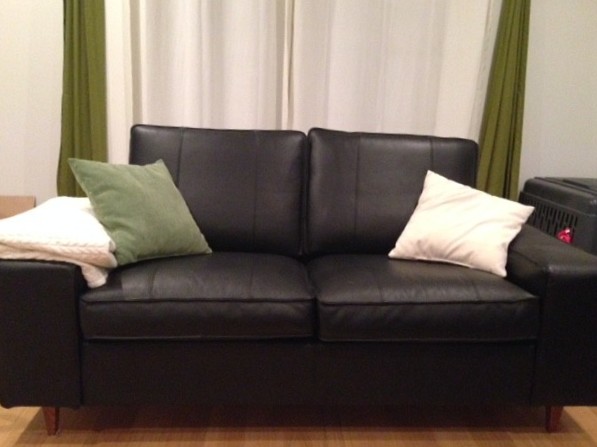 Paying It All Back Ikea Hack Kivik Sofa New Legs Front Dog Kennel Is Not A Recommended Design Element On Any Blog