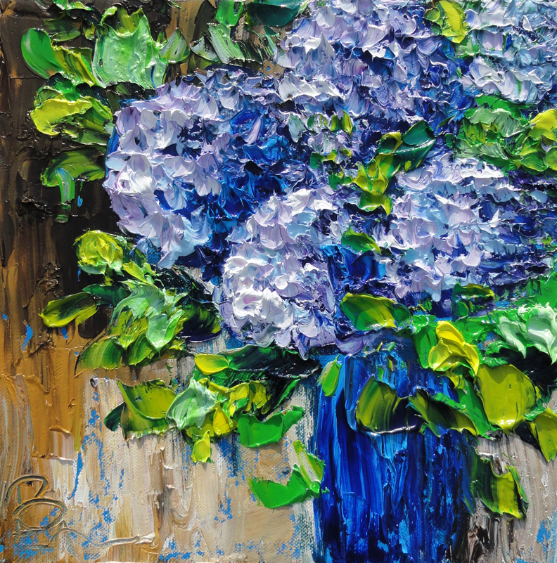 Blue Hydrangea Paintings