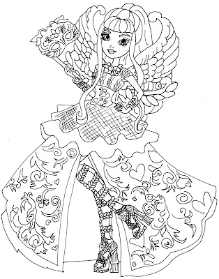 free printable ever after high coloring pages 2016