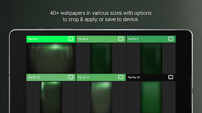 Free Download PipTec Green Icons & Live Wall v1.2.5 APK