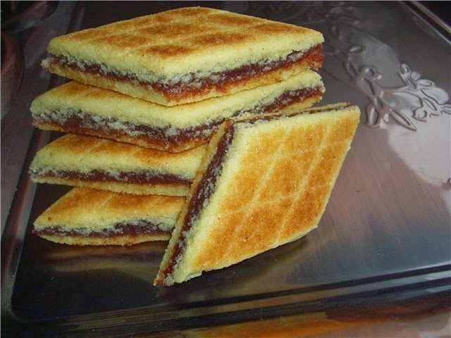 Печенье на сковороде рецепт с начинкой