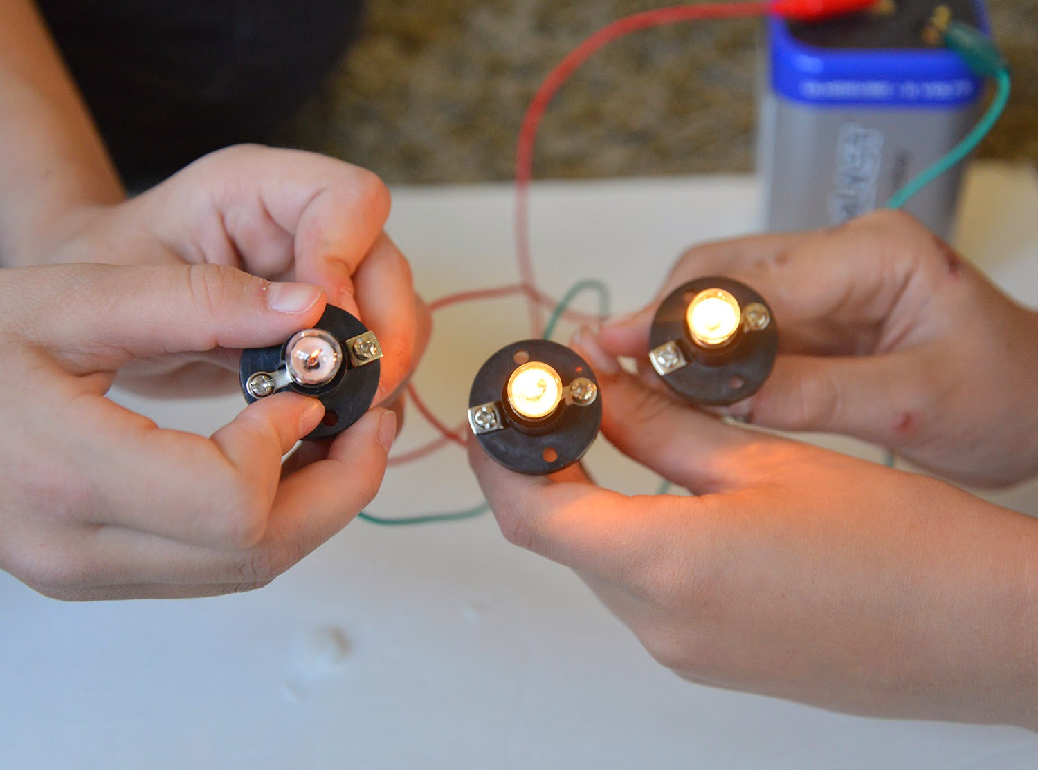 A school of fish Simple Foil Circuits; Series and Parallel Circuits