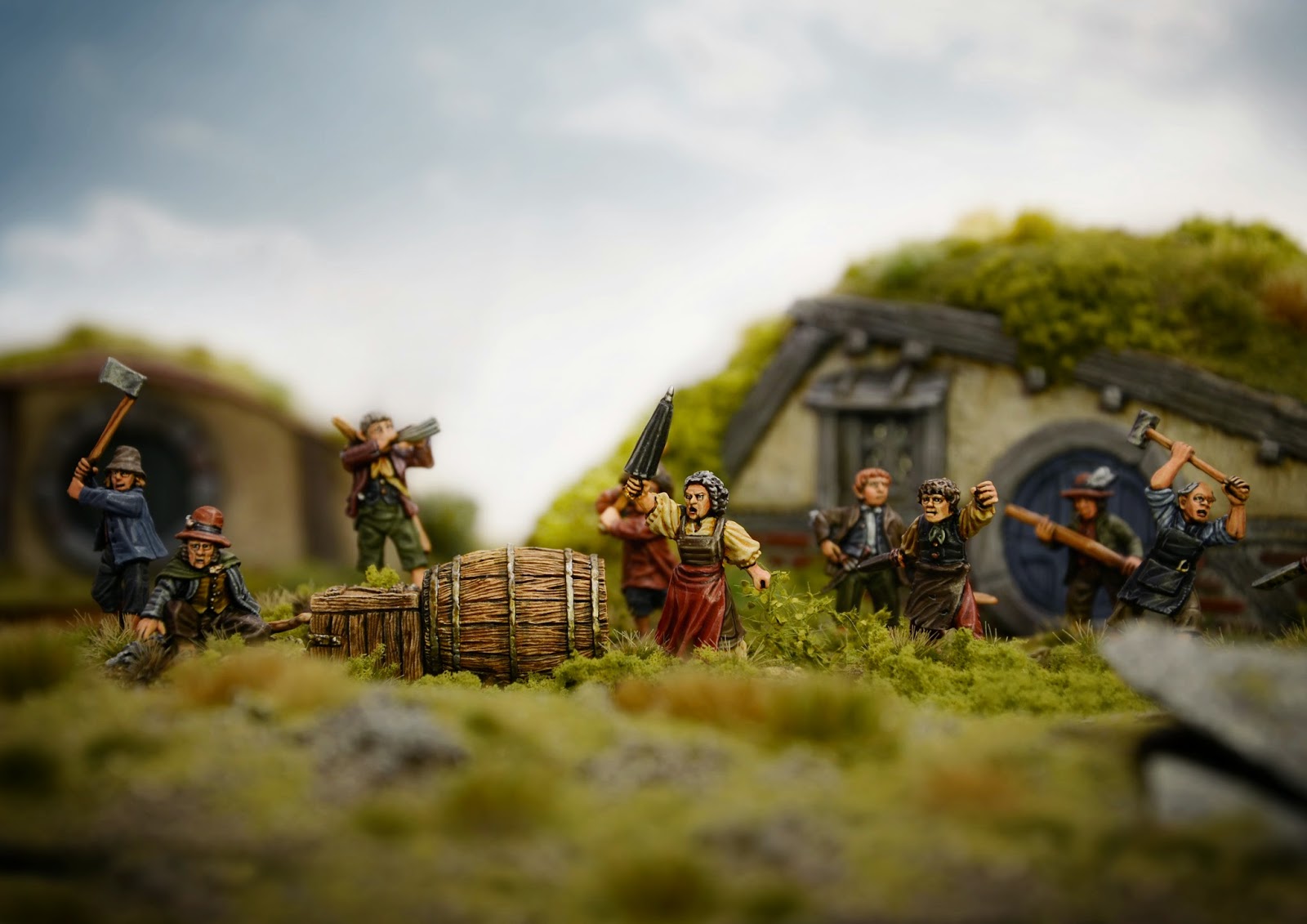 Model Scene 50-45S Karstbüschel Spätherbst