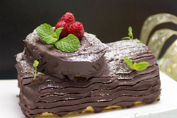 Recetas Navidad - Tronco de Navidad sin Gluten - Receta paso a paso Recetas Navidad - Tronco de Navidad sin Gluten - Receta paso a paso