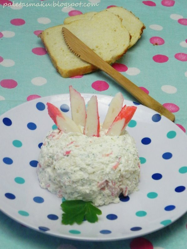 Paleta Smaku Pasta twarogowa z surimi