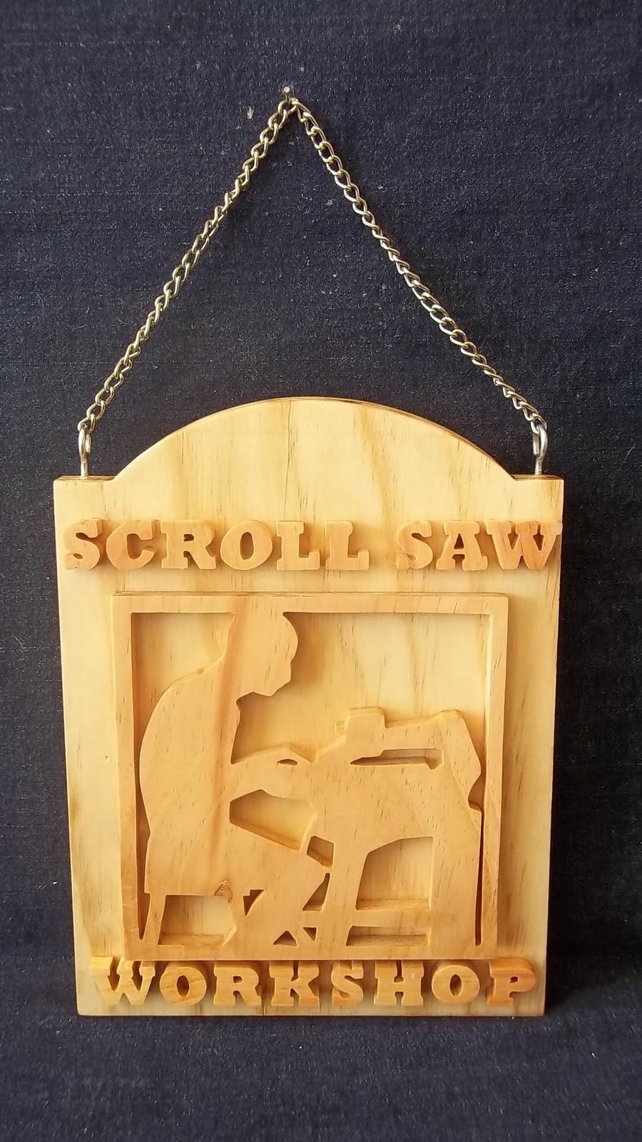 Frankorona's scroll saw sign MOD.152