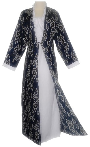 model baju gamis batik terbaru dengan banyaknya pilihan model baju