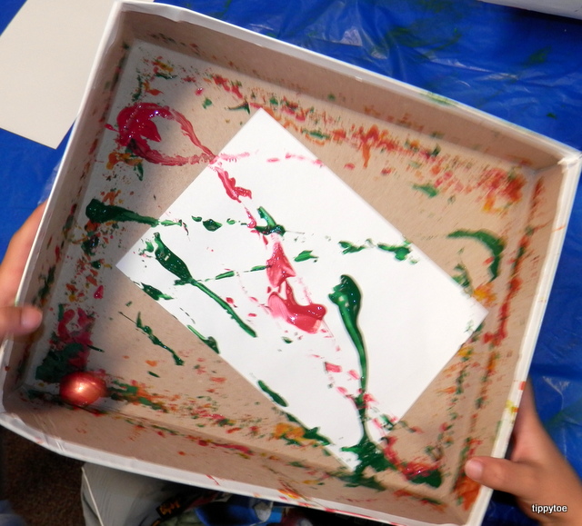 Tippytoe Crafts Jingle Bell Painting