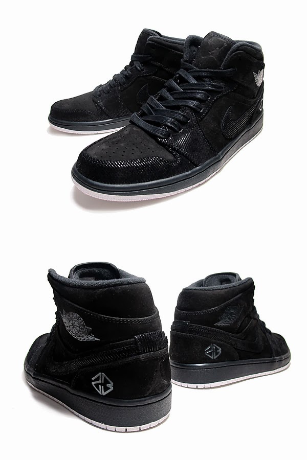 jordan 1 mid suit and sneakers