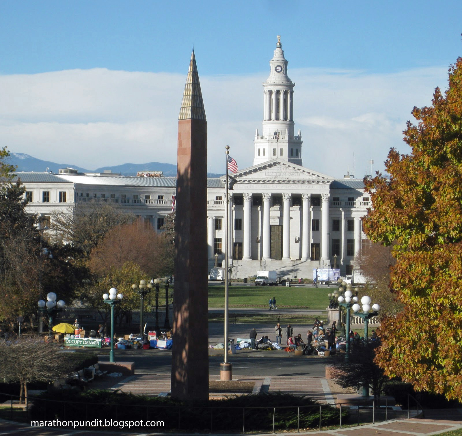 Marathon Pundit Denver City and County Building and Colorado Veterans
