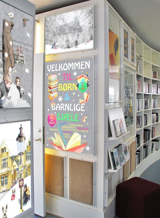 Ved indgangen - Velkommen vinter