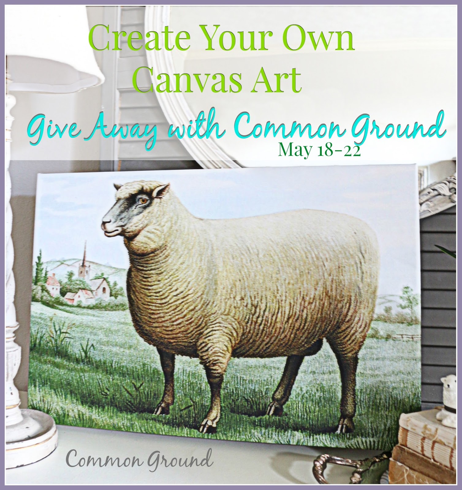 common ground Create Your Own Canvas Art