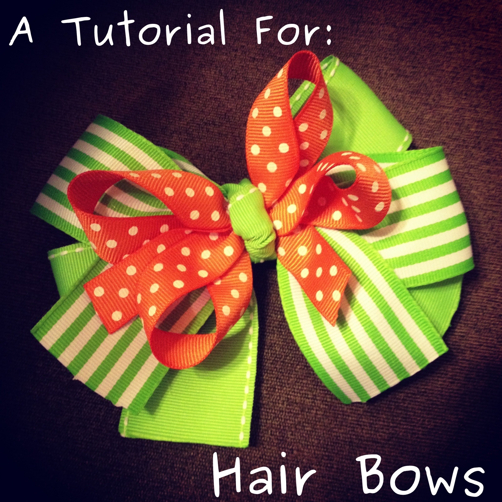 making bows with zip ties