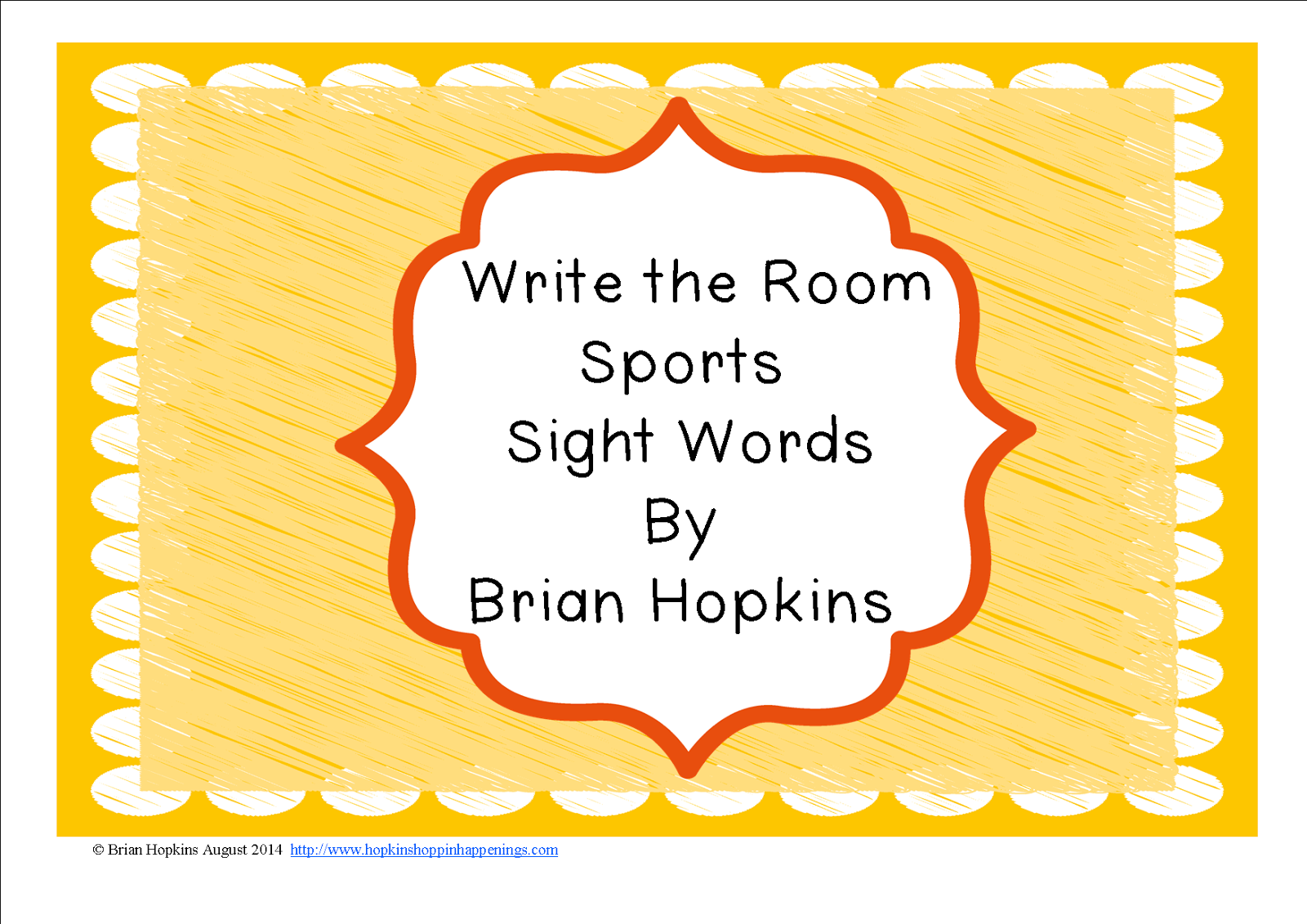 http://www.teacherspayteachers.com/Product/Write-The-Room-Sports-Sight-Words-FREEBIE-1394096