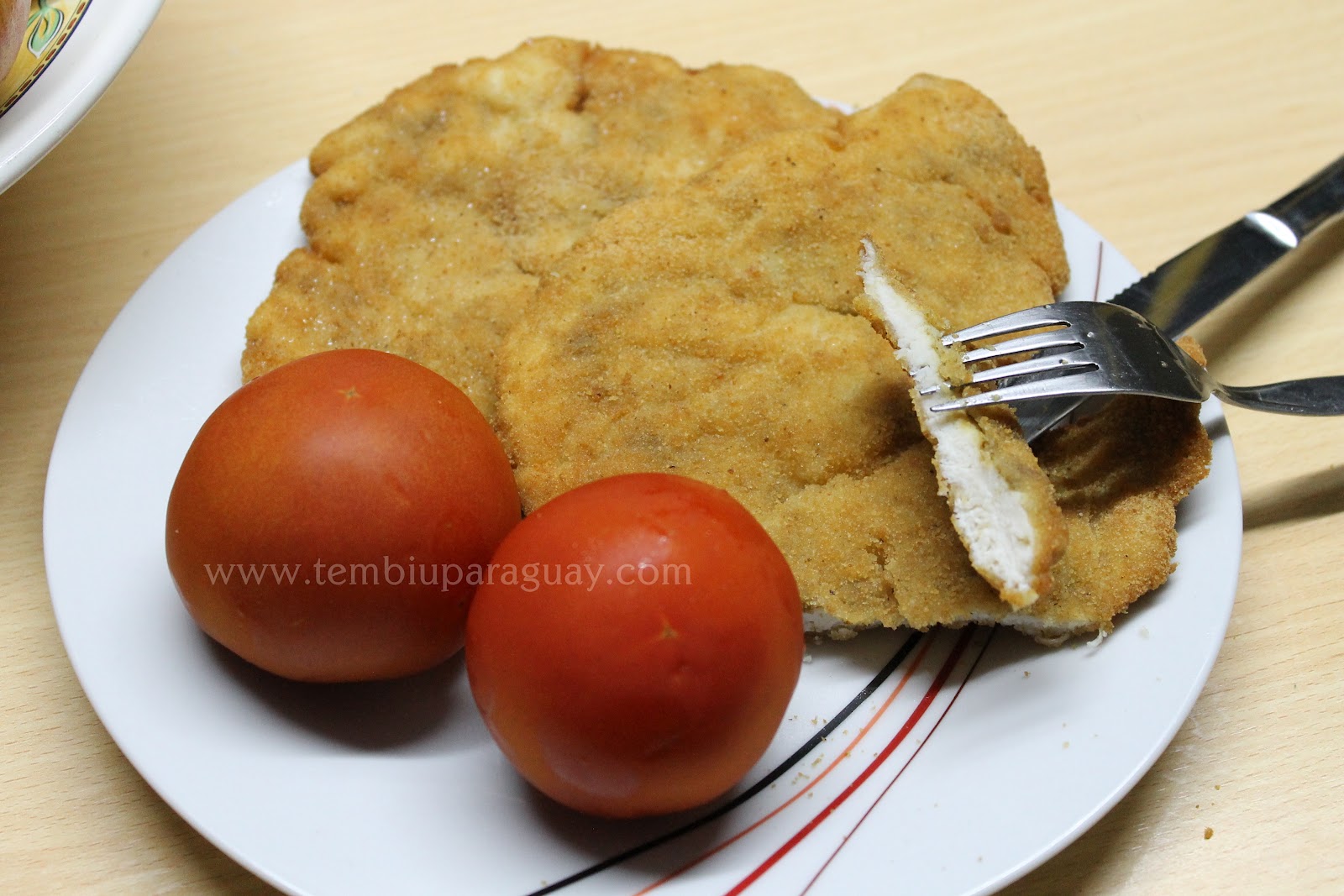 Milanesa De Pollo Tembi U Paraguay